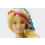 Lalka Barbie Księżniczka Zakręcone Pasemka GTG00